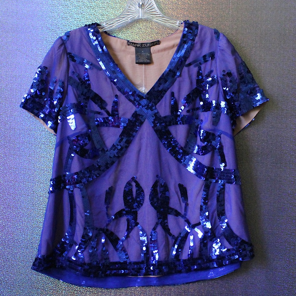 ⚡️ Mark Zunino Unique Sequin Top